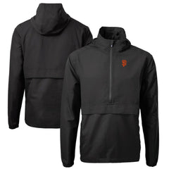 San Francisco Giants Cutter & Buck Charter Eco Recycled Half-Zip Anorak Jacket Outlet