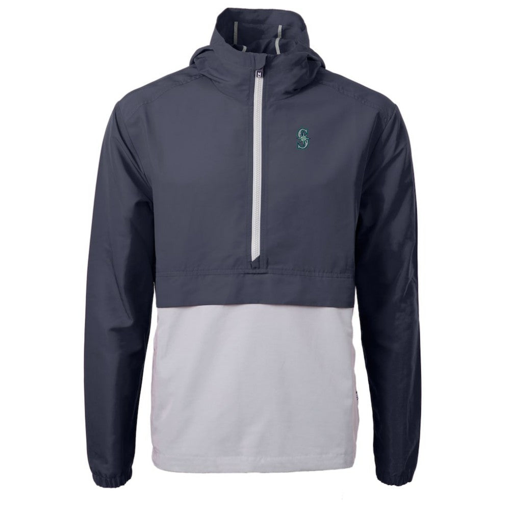 Seattle Mariners Cutter & Buck Charter Eco Recycled Half-Zip Anorak Jacket Near Me