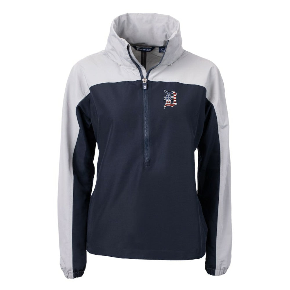 Detroit Tigers Cutter & Buck Women's Charter Eco Recycled Anorak Jacket Near Me