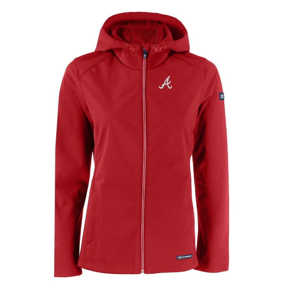 Atlanta Braves Cutter & Buck Women's Evoke Eco Softshell Recycled Full-Zip Jacket Near Me