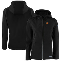 Baltimore Orioles Cutter & Buck Women's Evoke Eco Softshell Recycled Full-Zip Jacket Sale