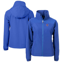 Chicago Cubs Cutter & Buck Women's Charter Eco Recycled Full-Zip Jacket Discount