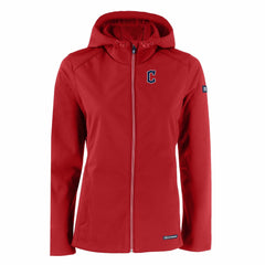Cleveland Guardians Cutter & Buck Women's Evoke Eco Softshell Recycled Full-Zip Jacket Online