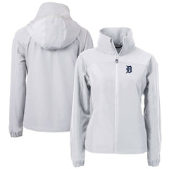Detroit Tigers Cutter & Buck Women's Charter Eco Recycled Full-Zip Jacket for sale