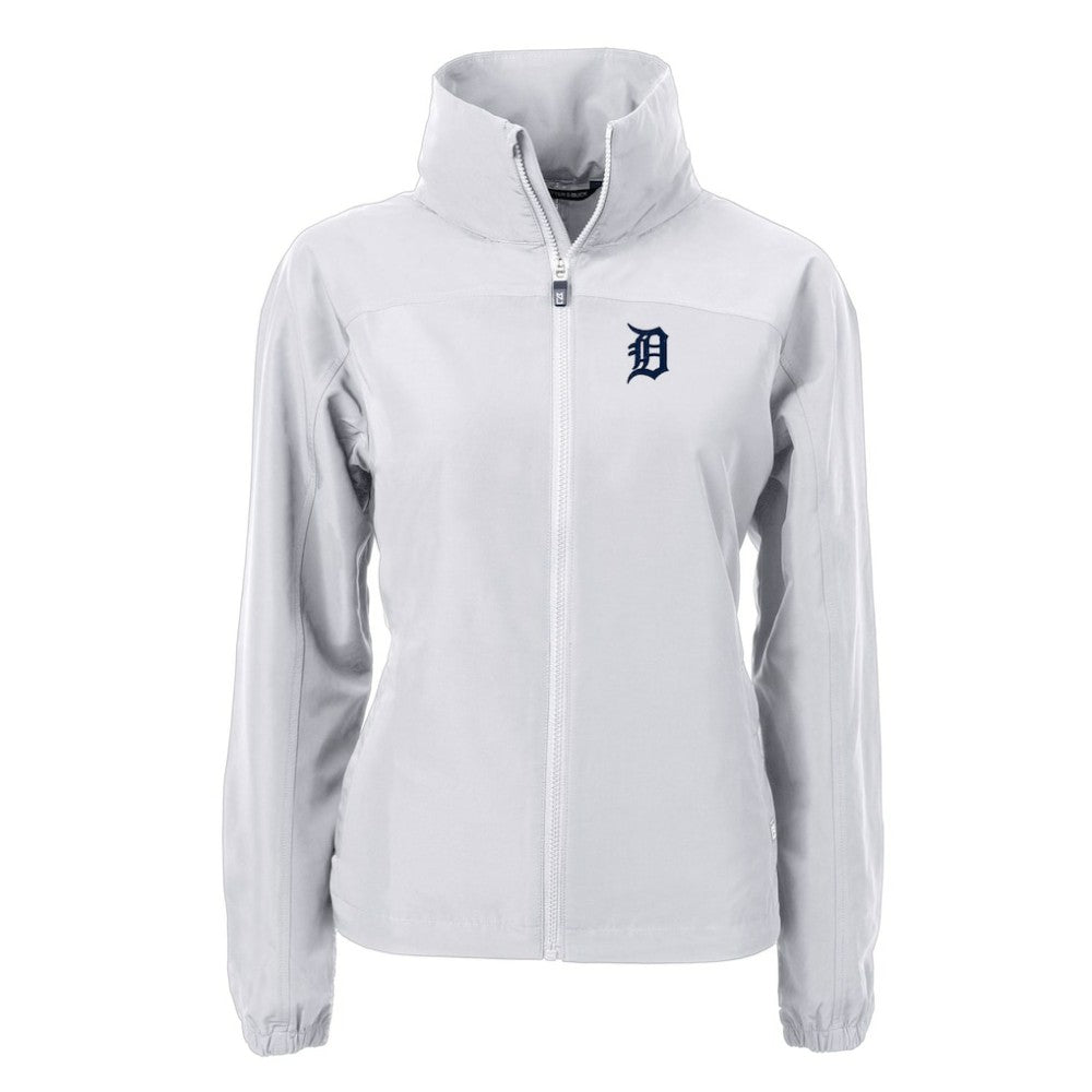Detroit Tigers Cutter & Buck Women's Charter Eco Recycled Full-Zip Jacket for sale