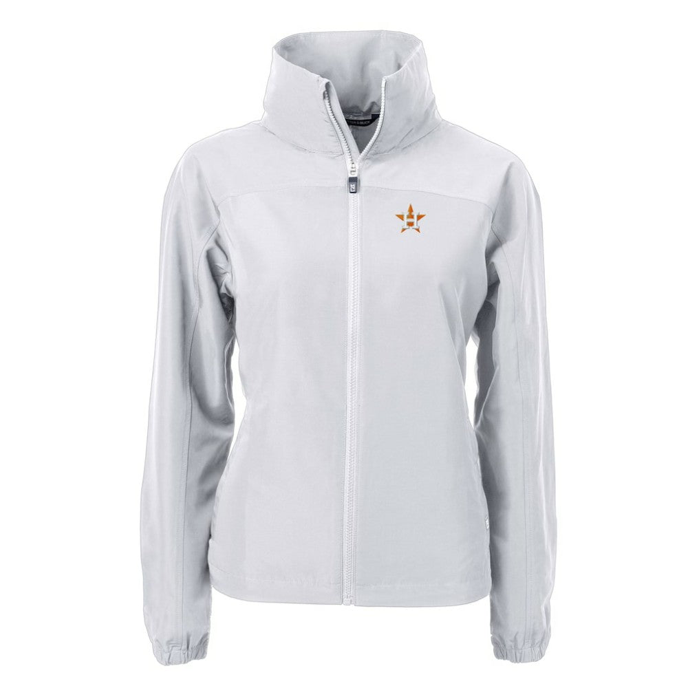 Houston Astros Cutter & Buck Women's Charter Eco Recycled Full-Zip Jacket Online