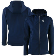 New York Yankees Cutter & Buck Women's Evoke Eco Softshell Recycled Full-Zip Jacket Near Me
