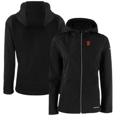 San Francisco Giants Cutter & Buck Women's Evoke Eco Softshell Recycled Full-Zip Jacket Online