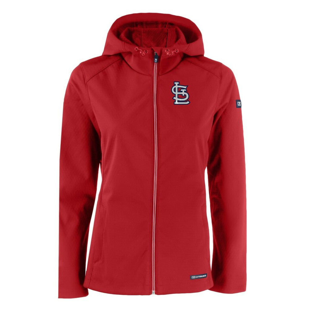 St. Louis Cardinals Cutter & Buck Women's Evoke Eco Softshell Recycled Full-Zip Jacket Near Me