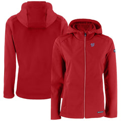 Washington Nationals Cutter & Buck Women's Evoke Eco Softshell Recycled Full-Zip Jacket Online