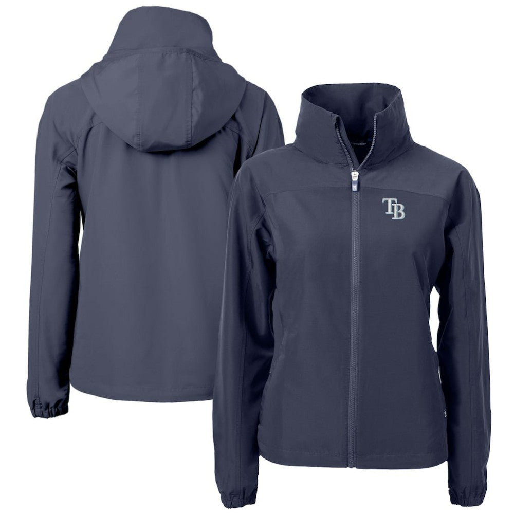 Tampa Bay Rays Cutter & Buck Women's Charter Eco Recycled Full-Zip Jacket for sale