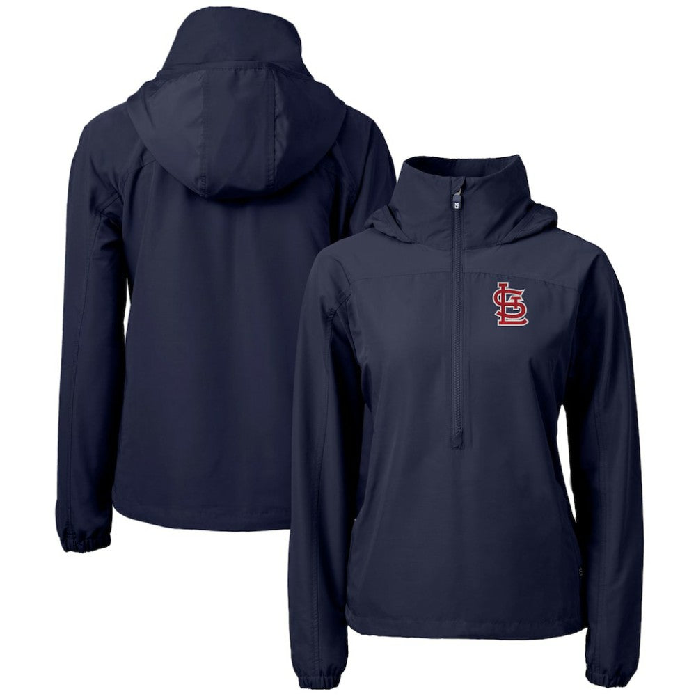 St. Louis Cardinals Cutter & Buck Women's Charter Eco Recycled Half-Zip Anorak Jacket Near Me