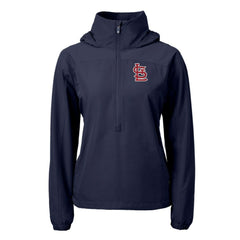St. Louis Cardinals Cutter & Buck Women's Charter Eco Recycled Half-Zip Anorak Jacket Near Me