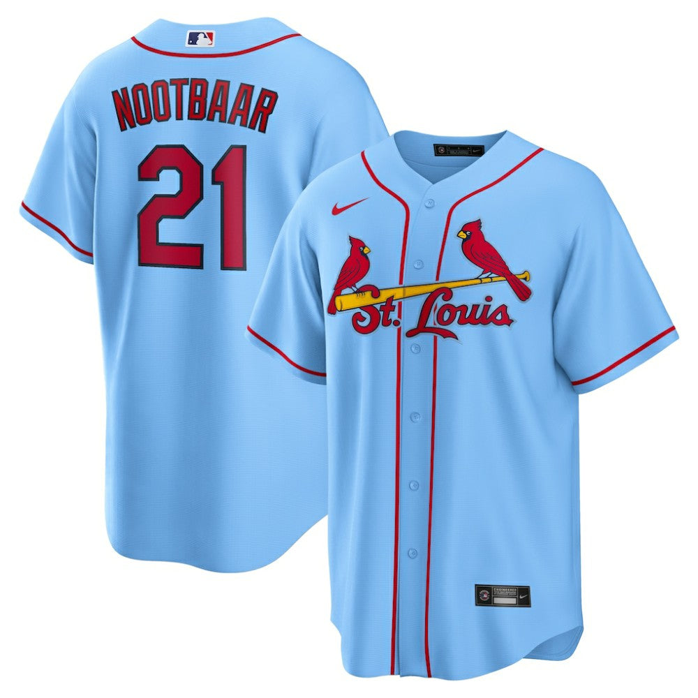 Lars Nootbaar St. Louis Cardinals Nike Alternate Replica Jersey Online