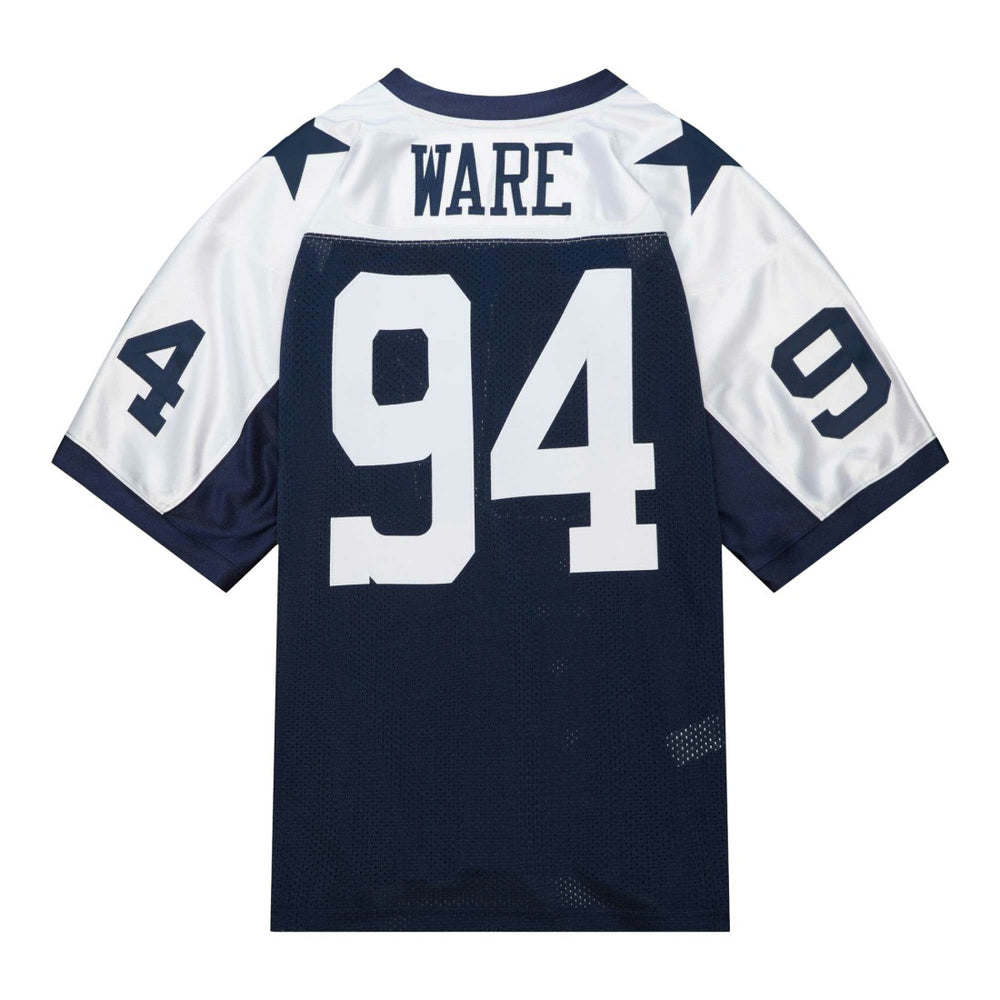 DeMarcus Ware Dallas Cowboys 2011 Authentic Throwback Retired Player Jersey - Navy - Mitchell & Ness