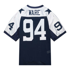 DeMarcus Ware Dallas Cowboys 2011 Authentic Throwback Retired Player Jersey - Navy - Mitchell & Ness