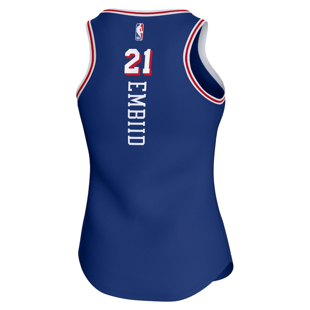 Fanatics Joel Embiid Philadelphia 76ers Women's Fast Break Player Jersey Icon Edition Royal