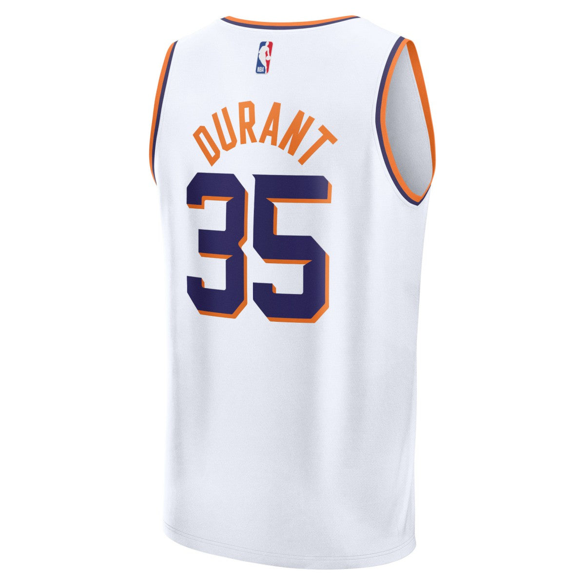 Fanatics Kevin Durant Phoenix Suns Fast Break Replica Jersey Association Edition White
