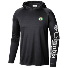 Columbia Boston Celtics Terminal Tackle Long Sleeve Hoodie T-Shirt Black