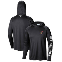 Columbia Cleveland Cavaliers Terminal Tackle Long Sleeve Hoodie T-Shirt Black