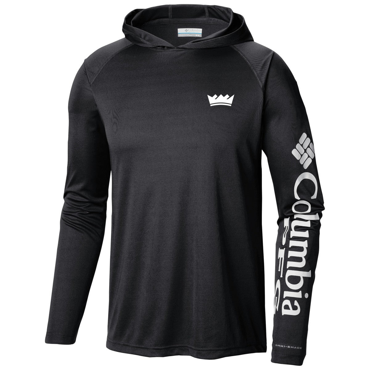 Columbia Sacramento Kings Terminal Tackle Long Sleeve Hoodie T-Shirt Black