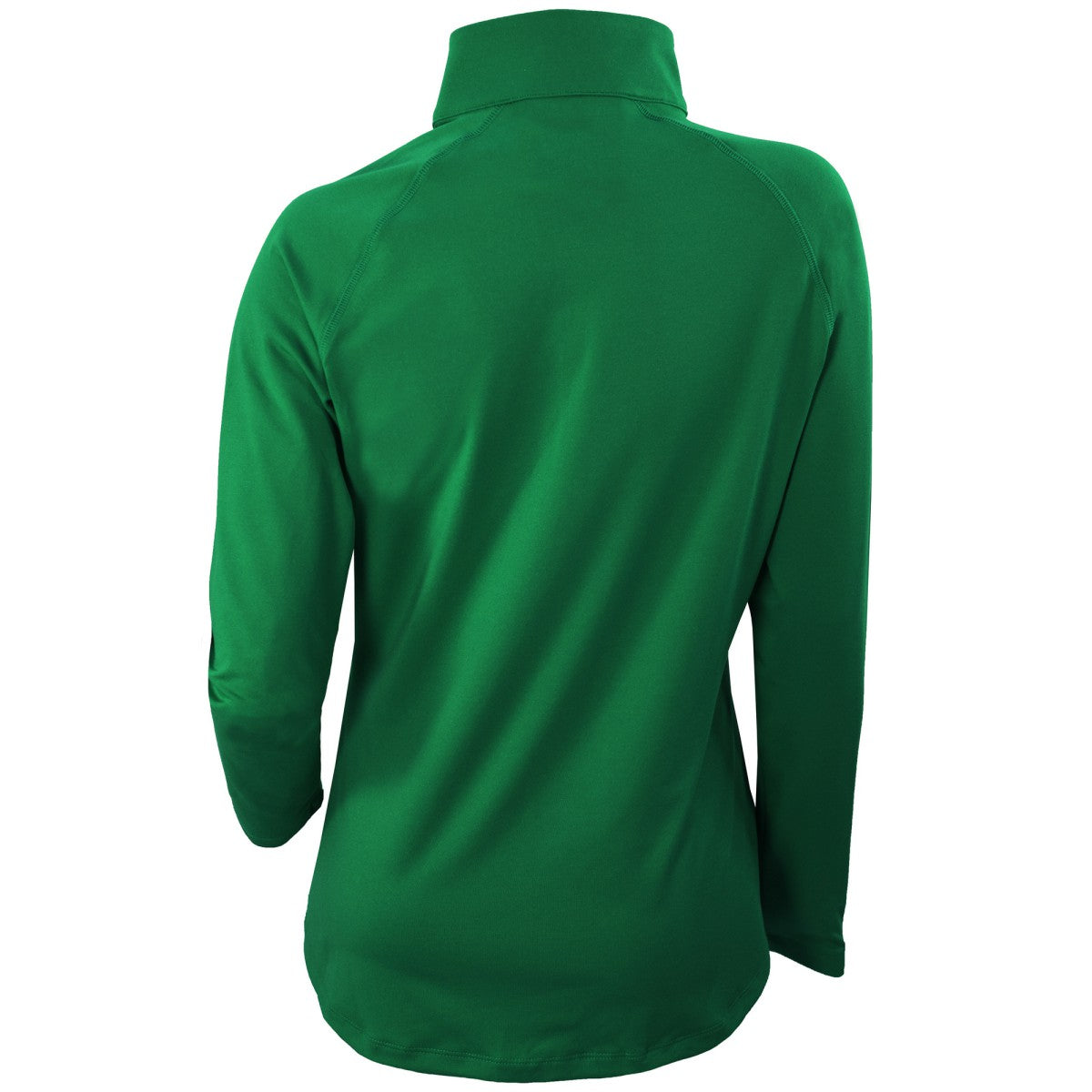Columbia Milwaukee Bucks Women's Omni-Wick Outward Nine Quarter-Zip Pullover Top Forest Green
