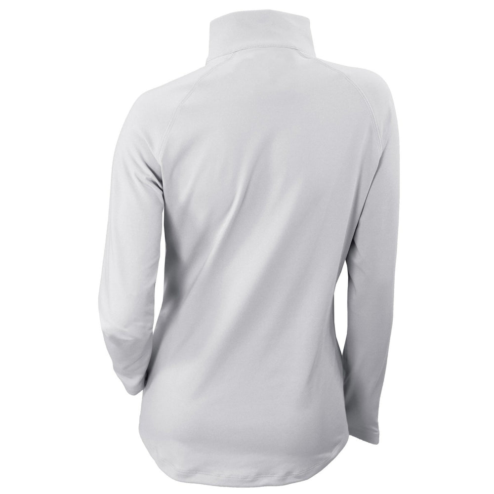 Columbia San Antonio Spurs Women's Omni-Wick Outward Nine Quarter-Zip Pullover Top White