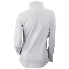 Columbia San Antonio Spurs Women's Omni-Wick Outward Nine Quarter-Zip Pullover Top White