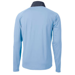 Los Angeles Chargers Cutter & Buck Helmet Adapt Eco Knit Hybrid Recycled Quarter-Zip Pullover Top - Purple - NFL