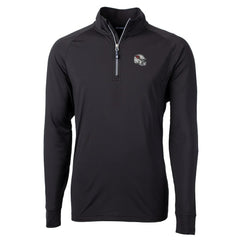 Arizona Cardinals Cutter & Buck Helmet Adapt Eco Knit Stretch Recycled Quarter-Zip Pullover Top - Black - NFL