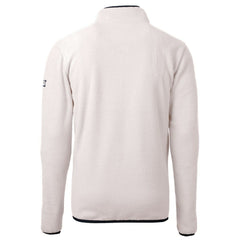 Denver Broncos Cutter & Buck Helmet Cascade Eco Sherpa Fleece Quarter-Zip Pullover Jacket - White - NFL