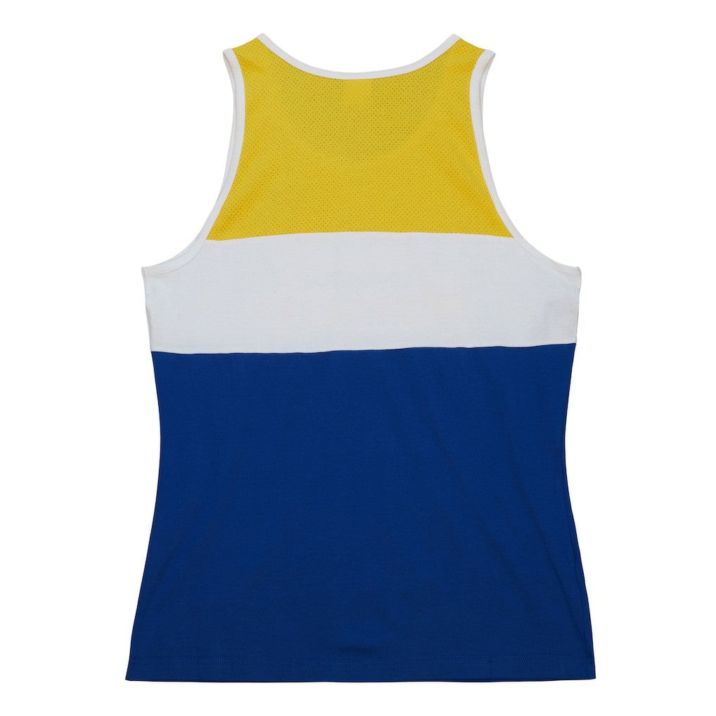 Mitchell & Ness Golden State Warriors Special Script Tank Top Royal
