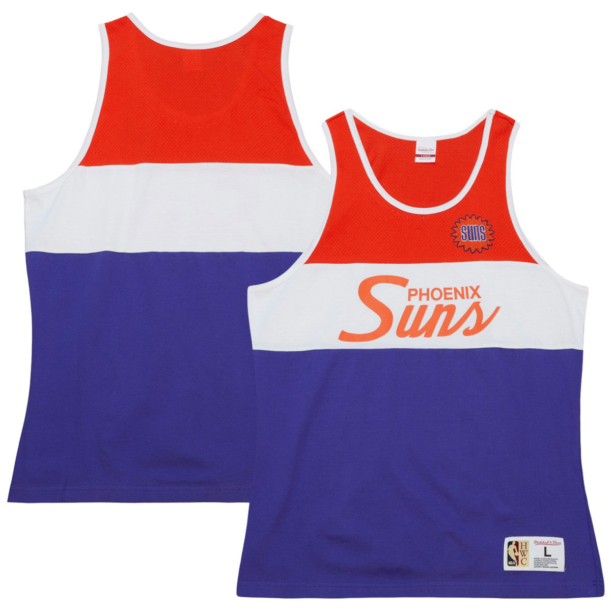 Mitchell & Ness Phoenix Suns Special Script Tank Top Purple