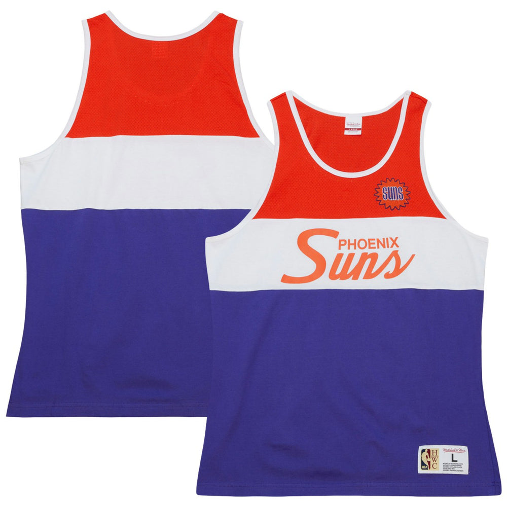 Mitchell & Ness Phoenix Suns Special Script Tank Top Purple