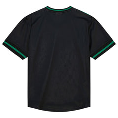 Mitchell & Ness Boston Celtics Jumbotron 3.0 Mesh V-Neck T-Shirt Kelly Green