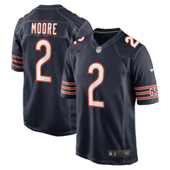 D.J. Moore Chicago Bears Team Color Game Jersey - Navy - Nike