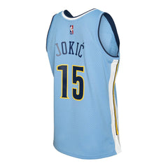Mitchell & Ness Nikola Jokic Denver Nuggets 2016/17 Swingman Jersey Light Blue