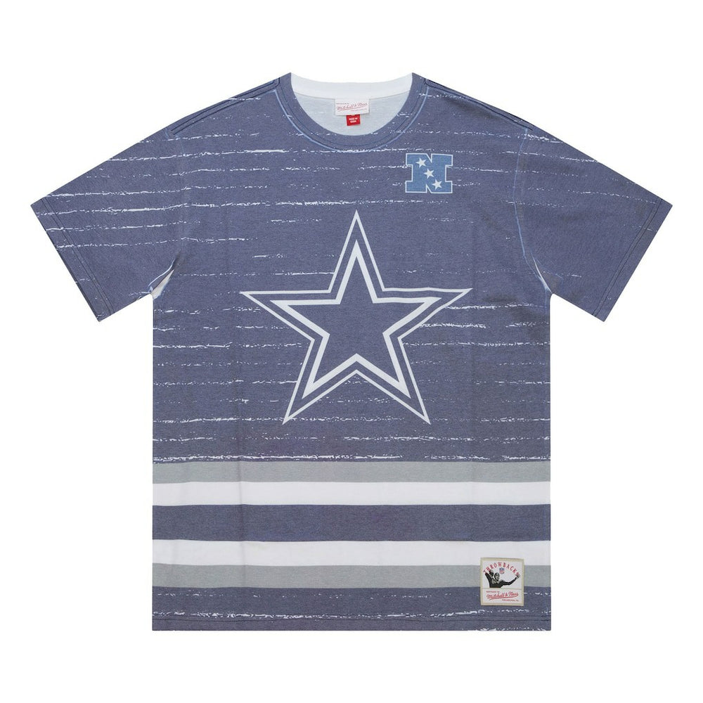 Dallas Cowboys Jumbotron 3.0 T-Shirt - Navy - Mitchell & Ness