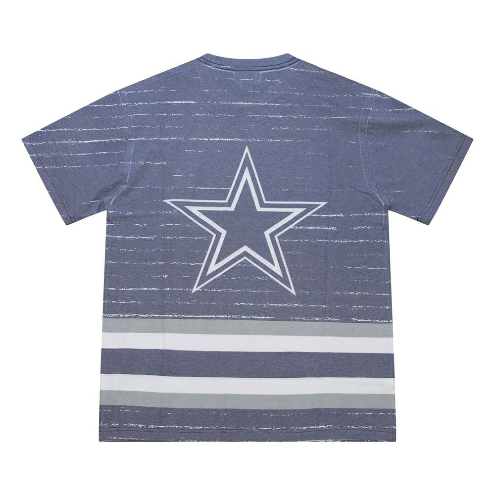 Dallas Cowboys Jumbotron 3.0 T-Shirt - Navy - Mitchell & Ness