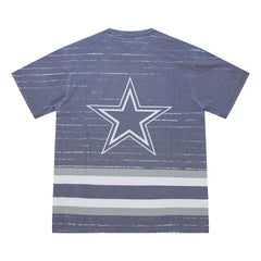Dallas Cowboys Jumbotron 3.0 T-Shirt - Navy - Mitchell & Ness