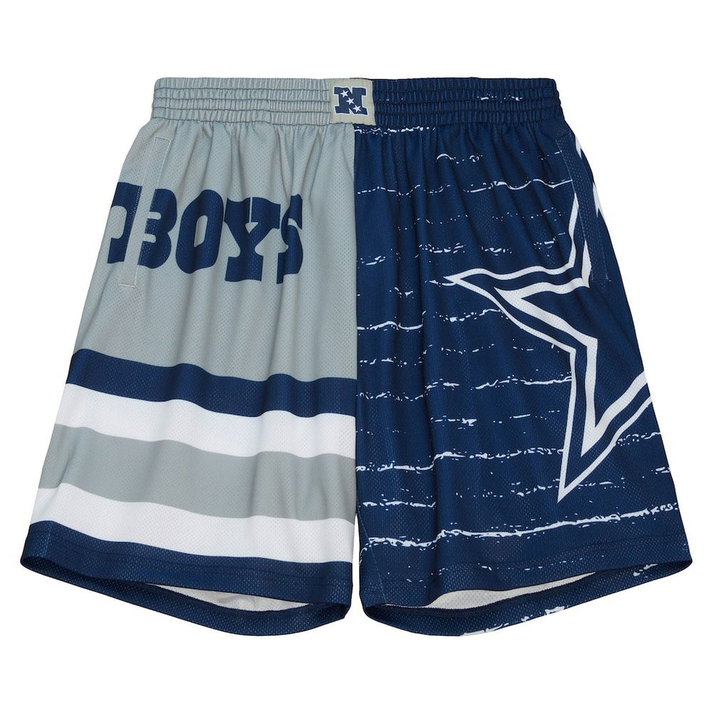 Dallas Cowboys Jumbotron 3.0 Shorts - Gray - Mitchell & Ness