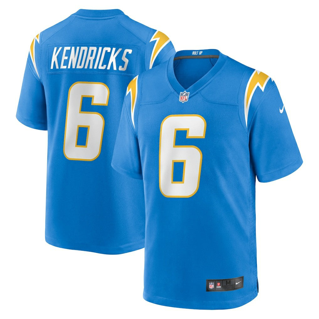 Eric Kendricks Los Angeles Chargers Game Player Jersey - Powder Blue - Nike