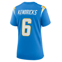 Eric Kendricks Los Angeles Chargers Women's Game Player Jersey - Powder Blue - Nike