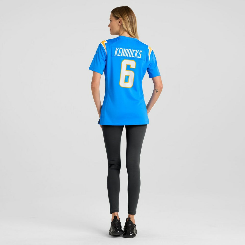 Eric Kendricks Los Angeles Chargers Women's Game Player Jersey - Powder Blue - Nike
