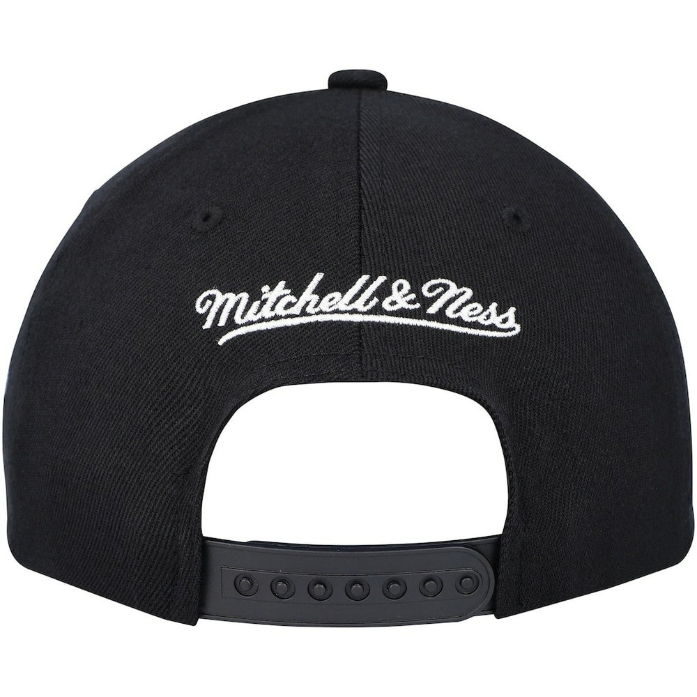 Mitchell & Ness Philadelphia 76ers MVP Team Script 2.0 Stretch-Snapback Hat Black