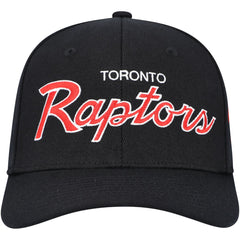 Mitchell & Ness Toronto Raptors MVP Team Script 2.0 Stretch Snapback Hat Black