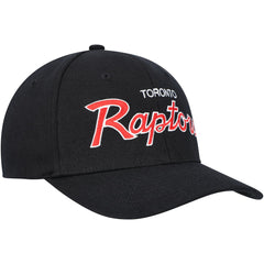Mitchell & Ness Toronto Raptors MVP Team Script 2.0 Stretch Snapback Hat Black