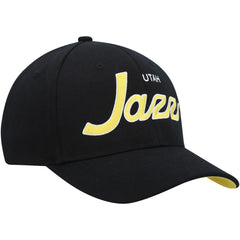 Mitchell & Ness Utah Jazz MVP Team Script 2.0 Stretch Snapback Hat Black