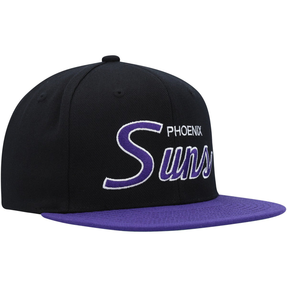 Mitchell & Ness Phoenix Suns Hardwood Classics MVP Team Script 2.0 Snapback Hat Black