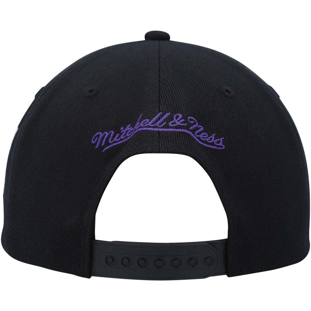 Mitchell & Ness Phoenix Suns Hardwood Classics MVP Team Script 2.0 Snapback Hat Black